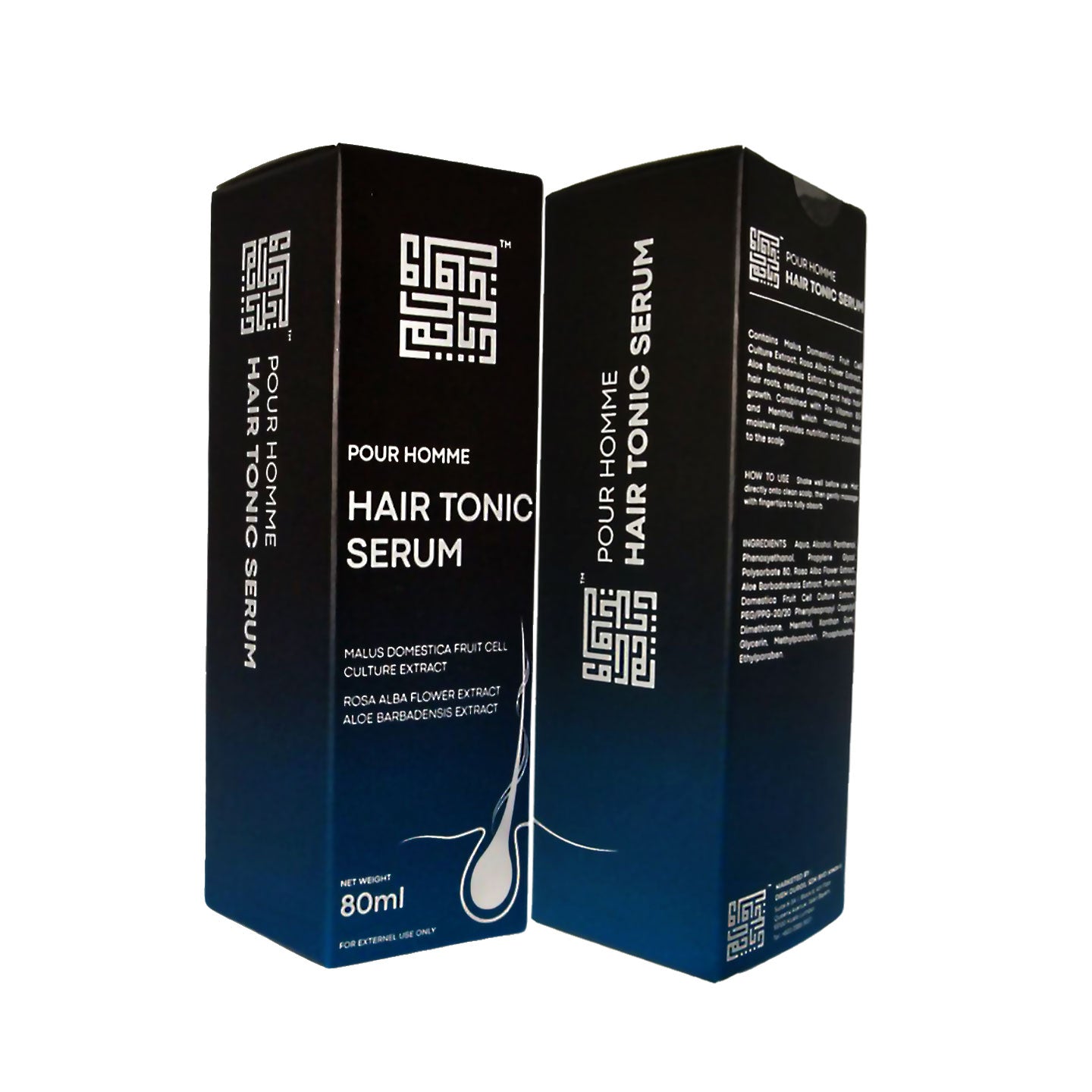 Hair Serum Tonic for Men infused with Malus Domestica Fruit Cell Culture Extract