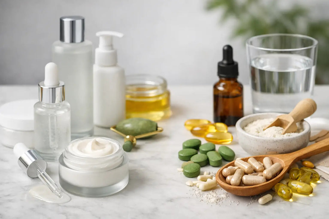 How to Layer Skincare With Wellness Supplements