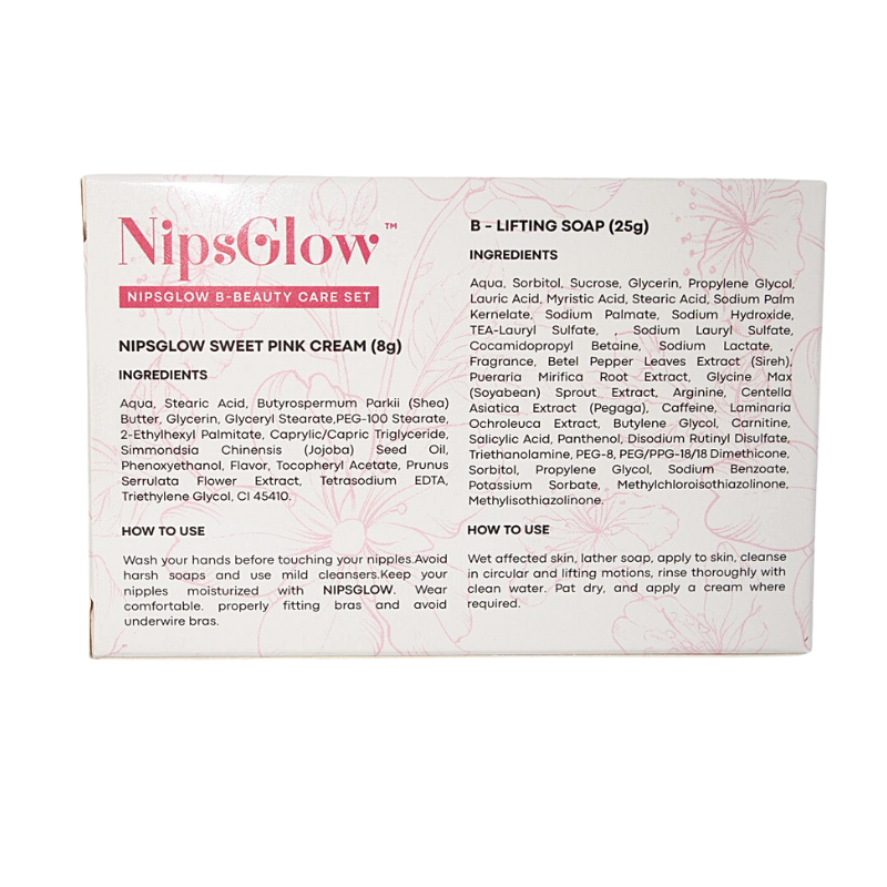 NipsGlow Beauty Set: Luxurious Cream and Soap for Nourished and Firm Skin