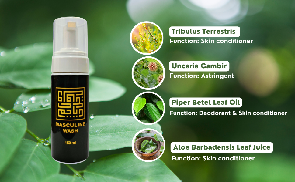 DIEM Duroil Masculine Wash 150ml – Daily Cleansing, Protection and Rejuvenation for Men