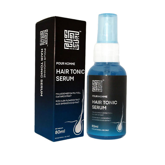 Hair Serum Tonic for Men infused with Malus Domestica Fruit Cell Culture Extract