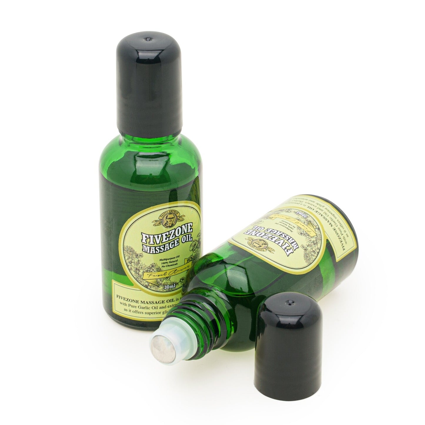 FIVEZONE Massage Oil | Single Clove Garlic Oil formulated Ultimate Soothing Massage - 30ml