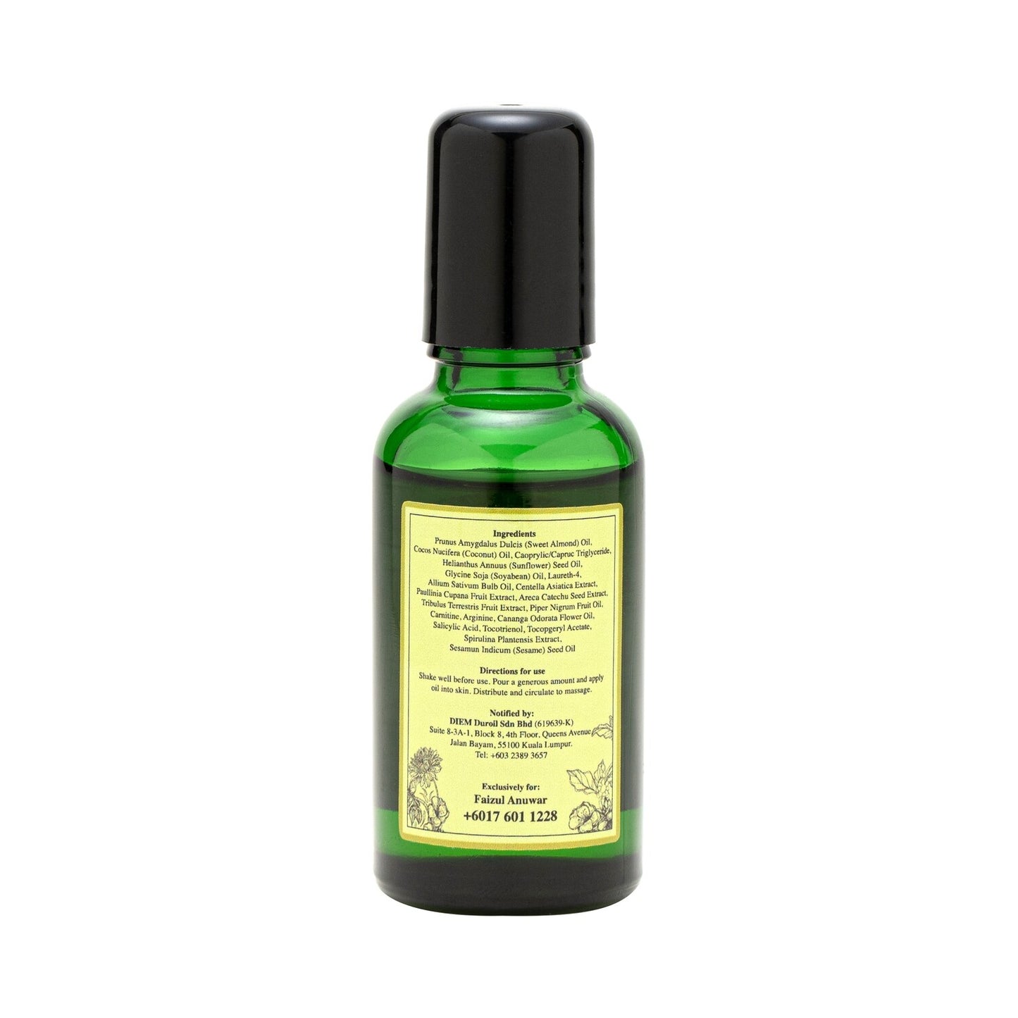 FIVEZONE Massage Oil | Single Clove Garlic Oil formulated Ultimate Soothing Massage - 30ml